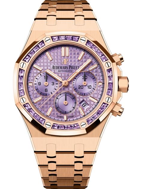 audemars piguet mens watches pink|Audemars Piguet second hand.